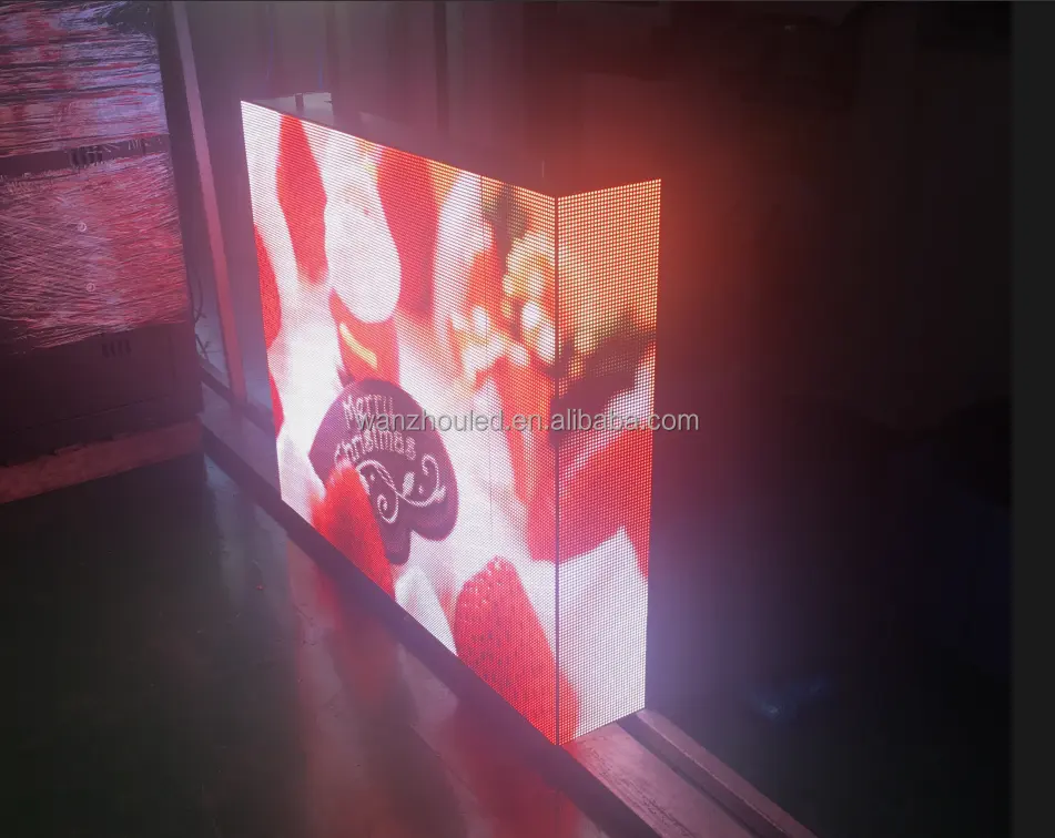 맞춤형 육안 3D 광고 대형 LED 스크린 야외 방수 안경 무료 빌보드 디스플레이 360 학위 벽 마운트
