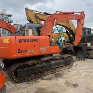 Excavatrice Hitachi ZX120 d'occasion fabriquée au Japon avec moteur Isuzu et composants essentiels de la pompe - Product Image 1