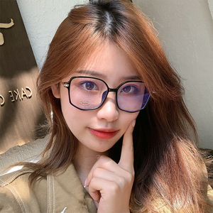 Montures de lunettes T2-1007 irrégulières en TR90, monture complète, anti-lumière bleue, lunettes d'ordinateur unisexe, verres en acétate, origine Taizhou - Product Image 4