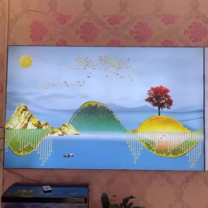 QIAN LI YJ-01 Cadre en alliage d'aluminium étanche personnalisé, toile en tissu souple avec protection UV, panneau LED intérieur pour téléphone portable - Product Image 3