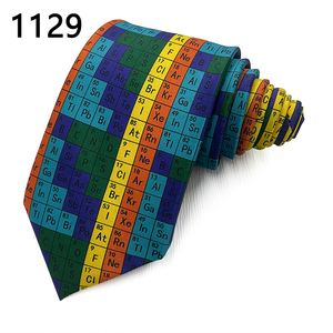 Poliéster Novedad Matemáticas Química Constelación Diseños Mens Casual Corbatas Fabricante - Product Image 6