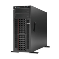 Server Tower Lenovo ThinkSystem ST558 4U Dual Intel Xeon 22-Core 768GB ECC Kelas Enterprise Siap Virtualisasi Jaringan Cerdas