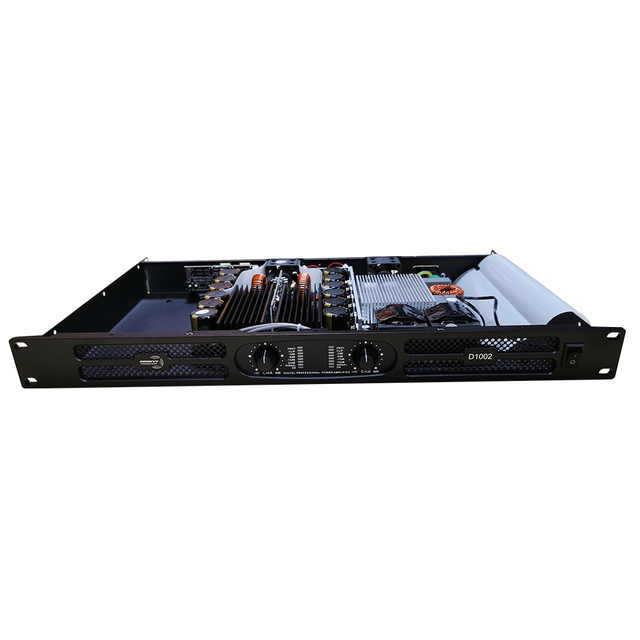 D1002 Power Amplifier Class d 2*1000w Professional Amplifier Audio Amplifier