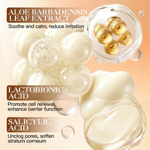 KORMESIC - Esencia Facial Vegana de Arroz de 80 ml, Exfoliante, Iluminadora, Antiarrugas, Hidratante y Blanqueadora, Marca Privada OEM, Venta al Por Mayor - Product Image 4