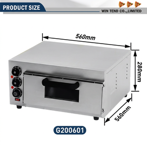 เตาอบไฟฟ้าสแตนเลสประสิทธิภาพสูงสำหรับทำขนมปัง เค้ก พิซซ่า - Product Image 1