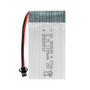 Fabrika Çıkışı 3.7V 1100mAh Şarj Edilebilir Lityum Pil Paketi Plastik Uçak Modeli Büyük Ölçekli RC Drone Oyuncakları için - Product Image 6