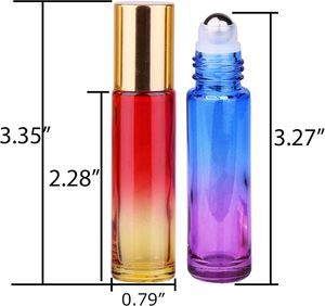 30ml 50ml Round Cosmetics Pack Amber Glass Deodorant Roll on Perfume Bottle With pink <b>Jade</b> <b>Roller</b> - Product Image 2