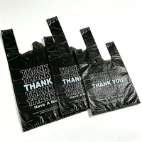 Sacs en PEHD personnalisables avec poignées gilet, thermosoudables, pour courses, supermarchés et promotions