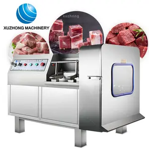 Automatische Vlees Snijmachine Cube Cutter Vlees Dicer Bevroren Vlees Snijmachine Verwerking Machines