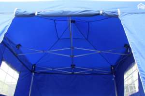 Büyük 3*3 dış mekan çadırları alüminyum alaşım çerçeve su geçirmez UV koruma PVC gölgelik Oxford kapak yüksek katlanır Gazebo