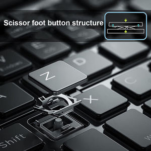 Mini Teclado Bluetooth Plegable, Portátil, Inalámbrico, Sincronización con hasta 3 Dispositivos, Ultrafino, Teclados Plegables de Viaje para iPhone y iPad - Product Image 4