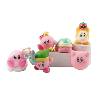 Juego de 8 Figuras de Acción de Vinilo de <span class=keywords><strong>Kirby</strong></span>'s Dream <span class=keywords><strong>Land</strong></span>, Adornos de Dibujos Animados, Modelo de Juguete de Anime, Decoración de Pasteles - Product Image 2