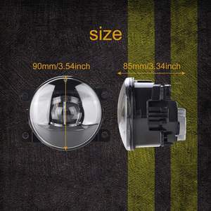 Mise à niveau des phares antibrouillard LED <span class=keywords><strong>de</strong></span> nouvelle génération pour Peugeot 206 <span class=keywords><strong>207</strong></span> 307 407 4007 - Product Image 5