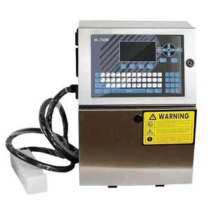 Yaomatec nueva impresora digital de inyección de tinta automática continua máquina digital fecha de caducidad etiqueta Cij impresora de inyección de tinta restaurante al por menor - Product Image 1