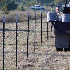 Ventes directes d'usine de <span class=keywords><strong>poteau</strong></span> en T de peinture verte de 6 pieds <span class=keywords><strong>poteau</strong></span> en T de clôture galvanisé pour fermes et jardins - Product Image 3