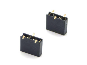 Conector de cabezal hembra de paso de 2,54mm Fila única SMT H: 7,1mm 1*3P - Product Image 2