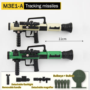 ขายส่งโรงงานโลหะอยู่ไม่สุขของเล่นปล่อยจรวดปืนปืนใหญ่ปืนใหญ่ Sidewinder X2กระสุนนุ่มงานฝีมือเด็กชายของเล่นโลหะ - Product Image 3