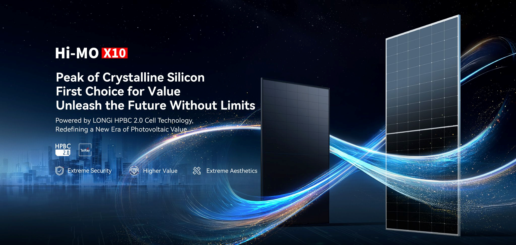 Longi Solar Panels - High Efficiency 650W Bifacial Panels