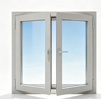 Ventana Abatible de PU, Ventanas Fijas de FRP, Fabricante y Proveedor, Impermeables, Resistentes al Viento y al Fuego, Diseño Moderno y Elegante para Hogar y Oficina