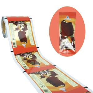 Precio de fábrica Grado alimenticio Aluminio Plástico Embalaje Rollo Película Helado Lolly Stick Bar Pop Moldes Apilable Embalaje Rollo Película - Product Image 3