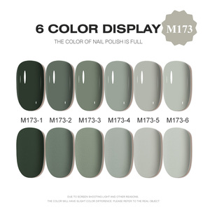 AILANUO Échantillon gratuit Concevez votre propre bouteille de vernis à ongles en gel 6 couleurs Coffret de vernis à ongles en gel Uv Marque privée Fournisseur d'ongles - Product Image 2