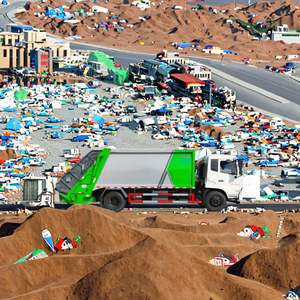 Dongfeng 16 Sistema hidráulico <span class=keywords><strong>de</strong></span> camión <span class=keywords><strong>de</strong></span> basura comprimido cúbico con informe <span class=keywords><strong>de</strong></span> prueba para la recolección <span class=keywords><strong>de</strong></span> gestión <span class=keywords><strong>de</strong></span> residuos municipales - Product Image 3