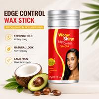 Cire coiffante en stick OEM sous marque privée pour tous types de cheveux, anti-frisottis, fixation forte, vente en gros fabricant