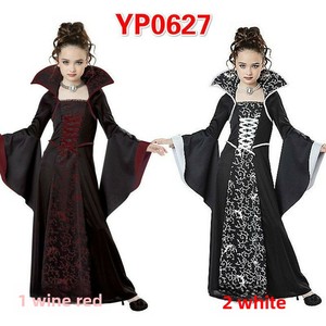 New Children's Girls Echo Halloween Witch Costume Fancy Dress Medieval &amp; <strong>Renaissance</strong> Carnival Party Performance <strong>Clothing</strong> - Product Image 3