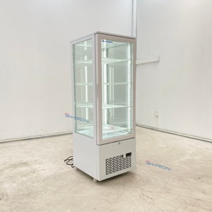Réfrigérateurs verticaux à 4 côtés en verre Byron, <span class=keywords><strong>vitrine</strong></span> à gâteaux, supermarché pour hôtel, <span class=keywords><strong>buffet</strong></span> - Product Image 2