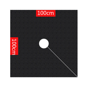 <span class=keywords><strong>Film</strong></span> de paillage écologique <span class=keywords><strong>2021</strong></span> pour vergers, en PP noir 100x100cm, durable et biodégradable en 3-5 ans - Product Image 2