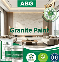 Revêtement en pierre véritable hydrofuge, peinture décorative longue durée, finition effet pierre pour travaux d'ingénierie à l'étranger