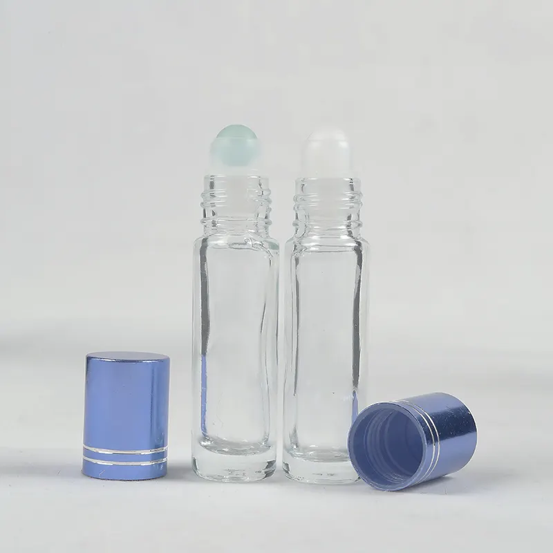 टिकाऊ छोटी कांच की बोतल पर 6 मिली ग्लास रोल