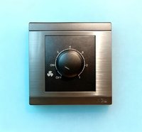 MGA 300W Interrupteur de ventilateur à 5 vitesses Redresseur contrôlé au silicium en acier inoxydable de qualité 304 Ignifuge PC Cuivre Fer