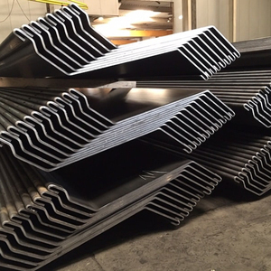 Pile de tôle d'acier laminée à chaud 400*100 Pile de tôle d'acier de 12m 600*210 Pile de tôle d'acier en forme de U - Product Image 2