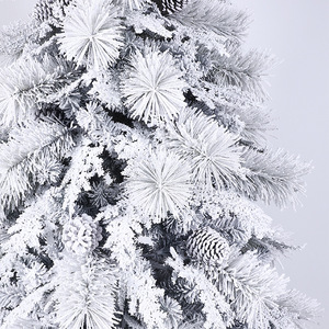 JIAXUN Árbol <span class=keywords><strong>de</strong></span> Navidad Artificial Mixto <span class=keywords><strong>de</strong></span> <span class=keywords><strong>Agujas</strong></span> <span class=keywords><strong>de</strong></span> Pino, PVC y PE, con Conos <span class=keywords><strong>de</strong></span> Pino y Decoraciones <span class=keywords><strong>de</strong></span> Nieve, <span class=keywords><strong>de</strong></span> China, para Venta Caliente Transfronteriza - Product Image 3