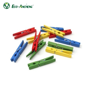 Petits clips à <span class=keywords><strong>linge</strong></span> décoratifs <span class=keywords><strong>en</strong></span> <span class=keywords><strong>bois</strong></span> naturel - Product Image 2