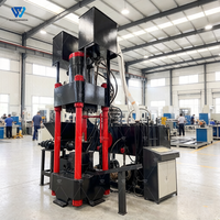 Machine industrielle verticale de compactage de briquettes métalliques pour la recyclage des copeaux et des déchets