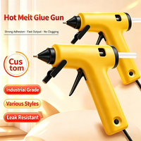 Pistol Lem Panas 20W Diameter 7mm Model Baru Pistol Lem Mini untuk Kerajinan Tangan Proyek Buatan Tangan