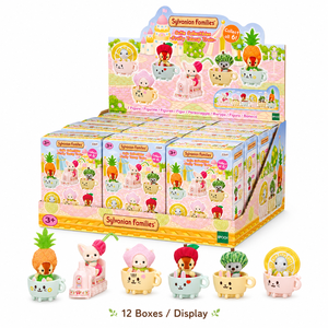 Vente en gros : Boîte mystère authentique Sylvanian Families, mini-train et tasses à fruits, figurines mignonnes à collectionner, jouets de jeu d'imitation pour enfants - Product Image 1