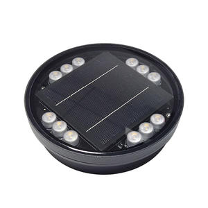 Lampe enterrée à LED <span class=keywords><strong>solaire</strong></span> ronde pour éclairage de pont encastré extérieur Lampe souterraine Éclairage de trottoir 2700K 4000K 6000K - Product Image 1