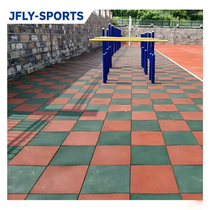 Granulés EPDM colorés brillants, anti-UV, surface sportive extérieure, non toxique, durable, facile à étaler, revêtement de sol sécurisé - Product Image 1