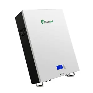 Sunpal baterai surya Lithium 51.2V 100AH 5kWh baterai tegangan tinggi Pakistan