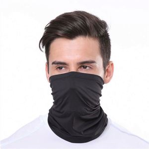 Masque de cyclisme coupe-vent, protection solaire estivale, turban en soie glacée, écharpe multifonction pour activités de plein air, alpinisme, pêche, unisexe - Product Image 4