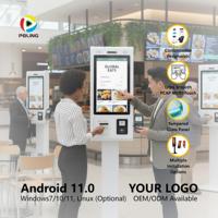 Terminal Táctil Android Windows para Pedidos, Pagos, Gestión de Filas e Impresión, Kiosco Interactivo Inteligente de Autoservicio