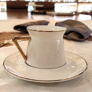 European Afternoon Tea Bone China Gold Tea <b>Cup</b> Turkey <b>Coffee</b> <b>Cups</b> <b>and</b> <b>Saucers</b> With Gold Handle <b>Coffee</b> <b>Cup</b> Set - Product Image 3