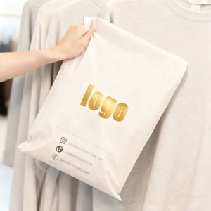 Bolsa de Correo de Polipropileno Azul Resistente, Ecológica y Biodegradable con Logotipo Personalizado y Autosellado para Uso Cosmético - Product Image 6