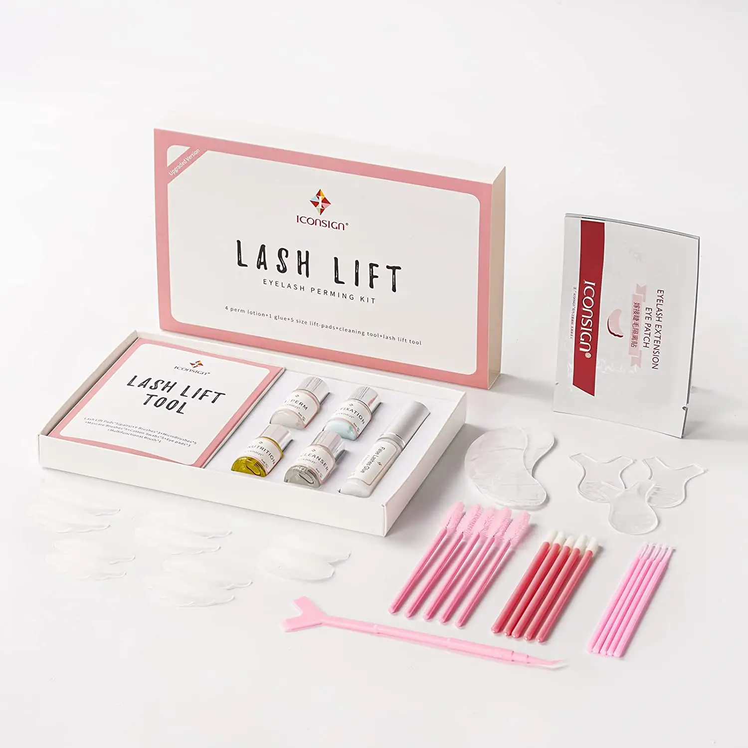 Lash Lift Kit,Professional Semi-permanent Curling Eyelash Perm Kit Elevate The Beauty Eyebrow And Lash Lamination Kit