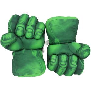 Guantes de boxeo de superhéroes para adultos, guantes de boxeo de superhéroes, de peluche suave, con diseño de Hulk, para regalo, 704 - Product Image 1