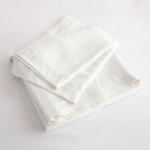 Vente en gros de housse de couette en coton biologique 100% percale, aspect lin, texturée, respirante, douce, ensemble de literie avec fermeture à boutons - Product Image 6