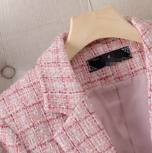 Ensemble Tailleur <span class=keywords><strong>Femme</strong></span> Professionnel à Manches Longues du S au 4XL Tenue Formelle Manteau <span class=keywords><strong>de</strong></span> <span class=keywords><strong>Travail</strong></span> Blazer - Product Image 3
